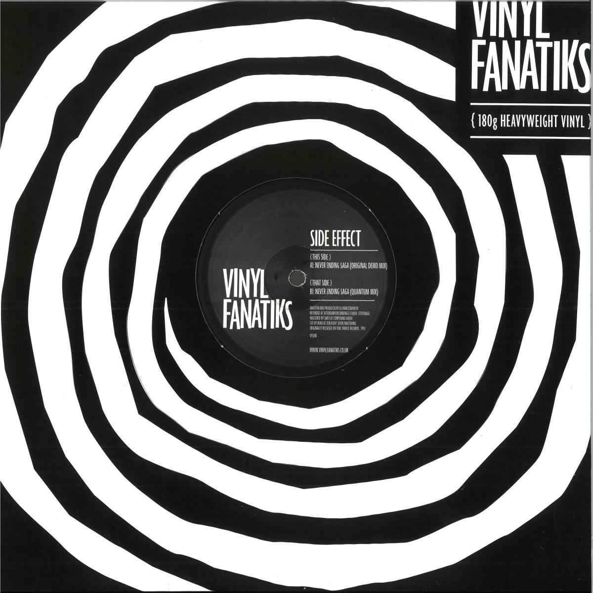 Side Effect — Never Ending Saga vinyl cover