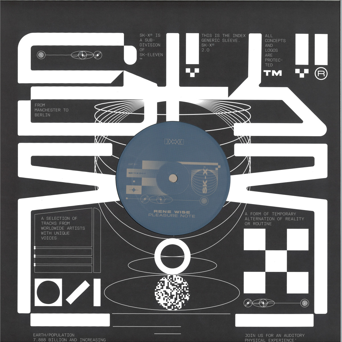 Rene Wise — Pleasure Note EP vinyl cover