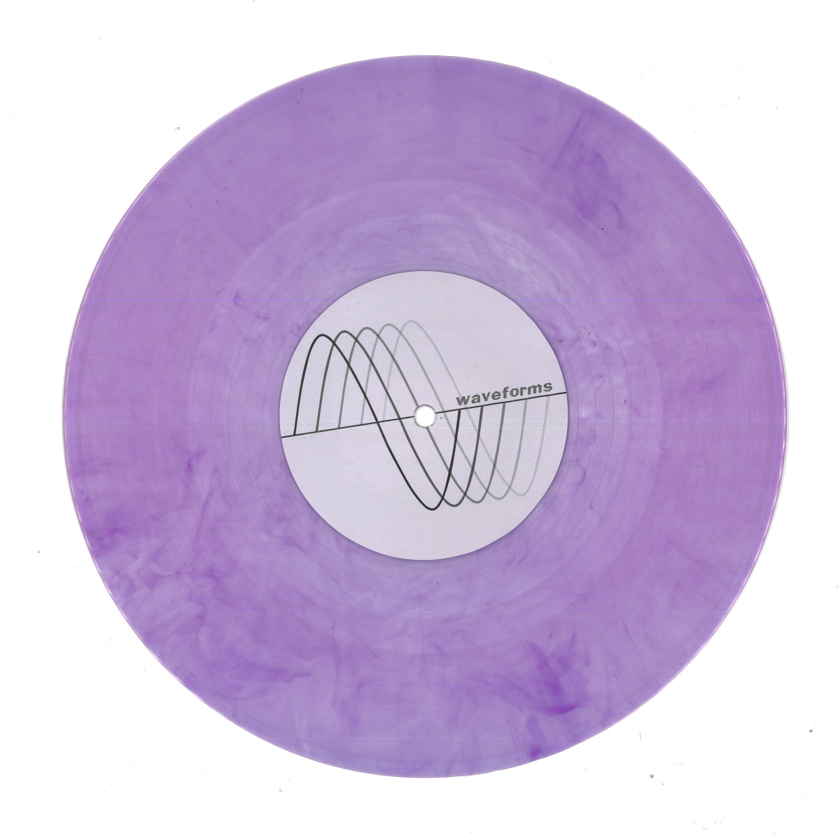 Aural Imbalance — waveforms 13-14 vinyl cover