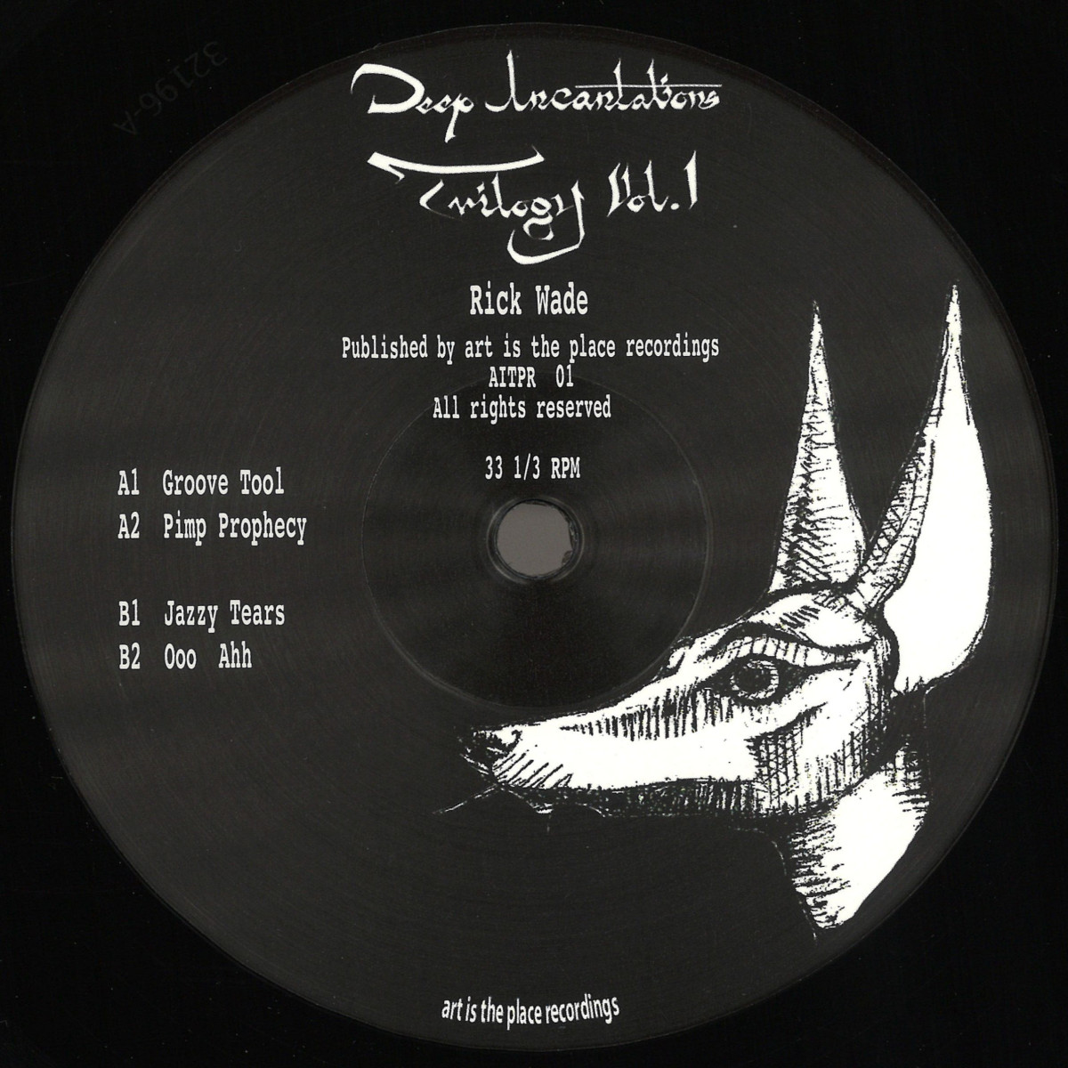 Rick Wade — Deep Incantations Trilogy Vol 1 vinyl cover