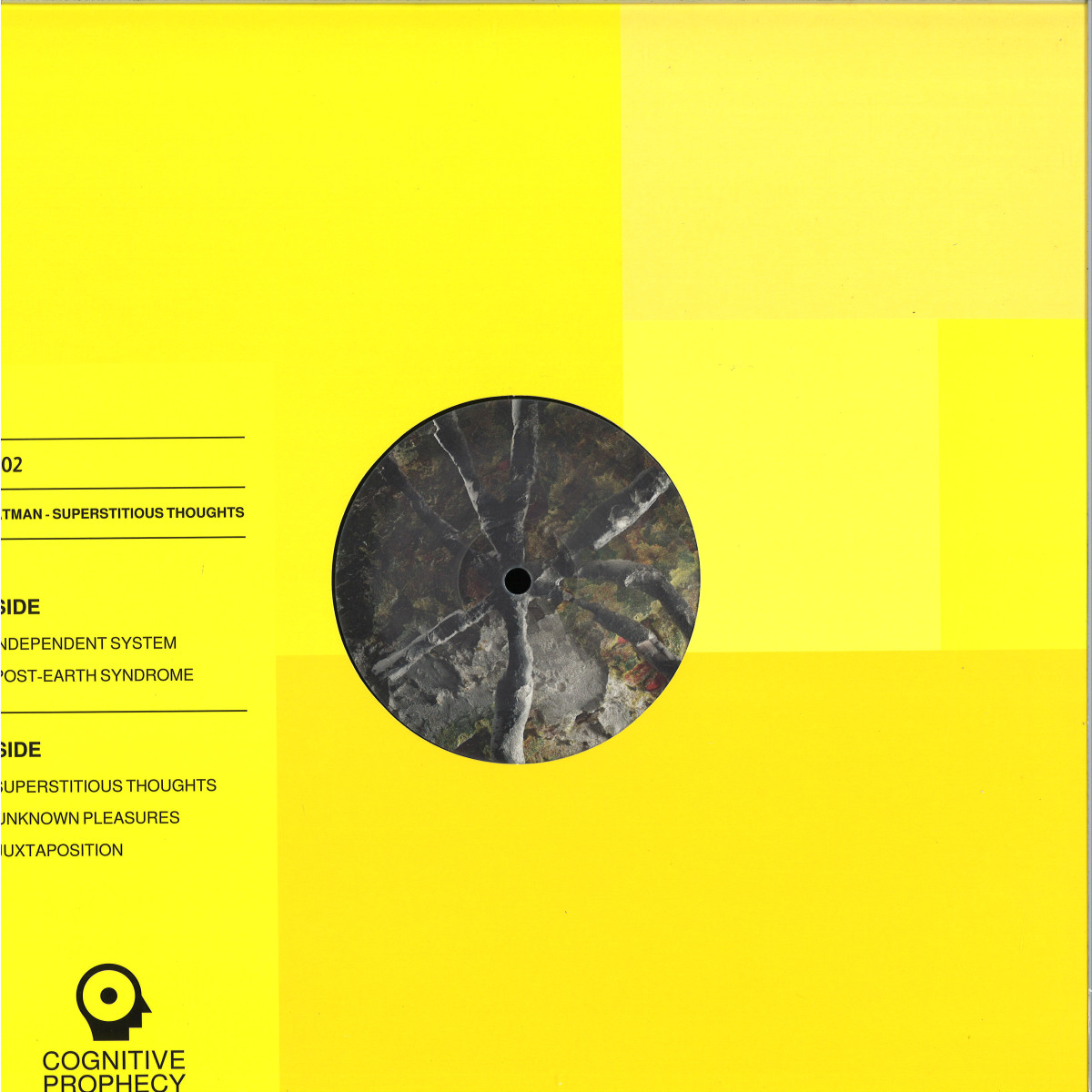 Skatman — Superstitious Thoughts EP vinyl cover