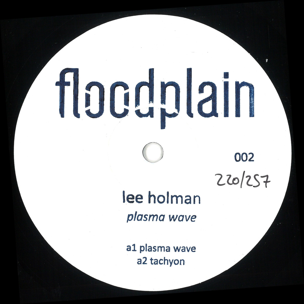 Lee Holman — Plasma Wave vinyl cover