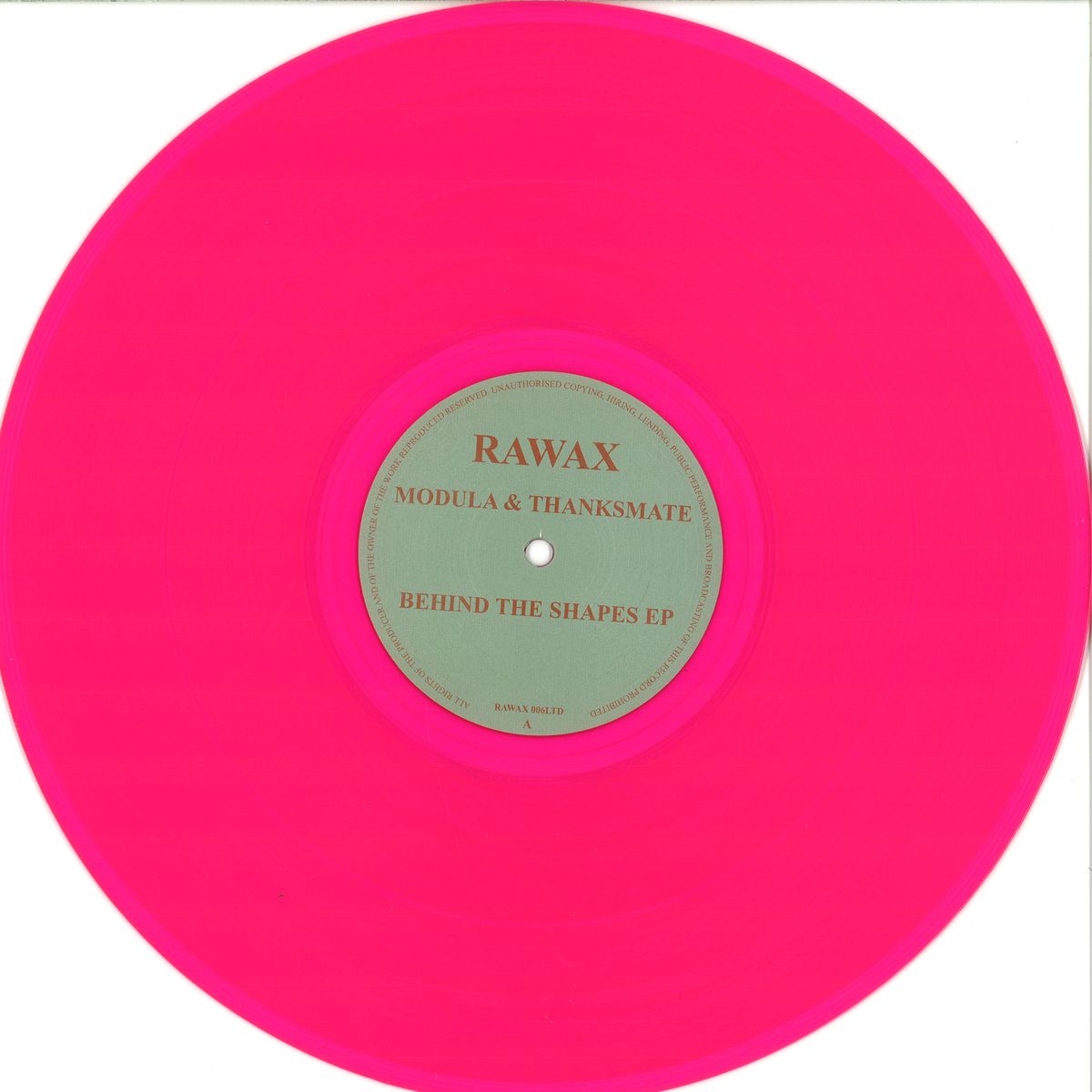 Modula, Thanksmate — Behind The Shapes Ep vinyl cover