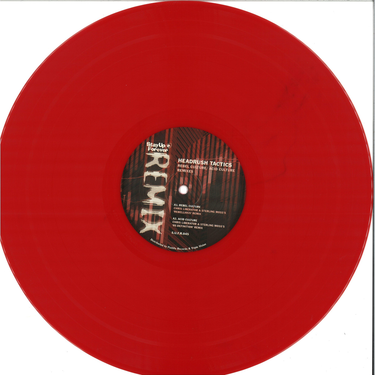 Headrush Tactics — Rebel Culture / Acid Culture vinyl cover