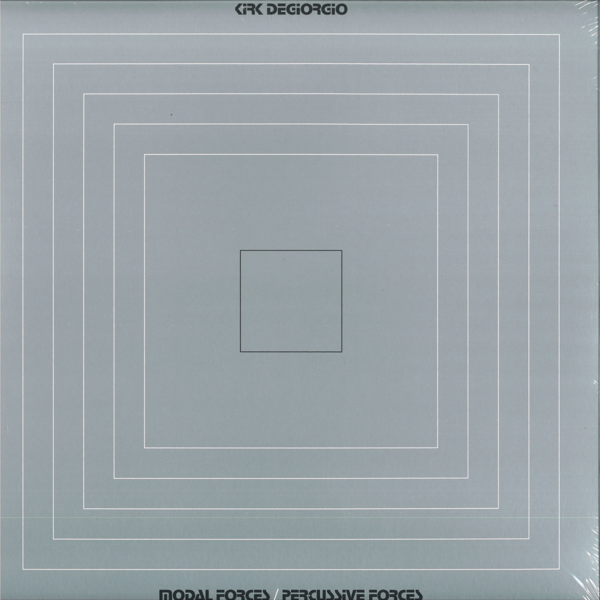 Kirk Degiorgio — Modal Forces / Percussive Forces LP vinyl cover