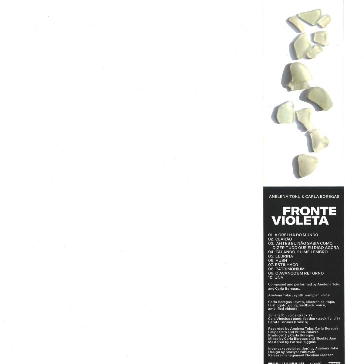 Carla Boregas, Anelena Toku — Fronte Violeta (LP+OBI) vinyl cover