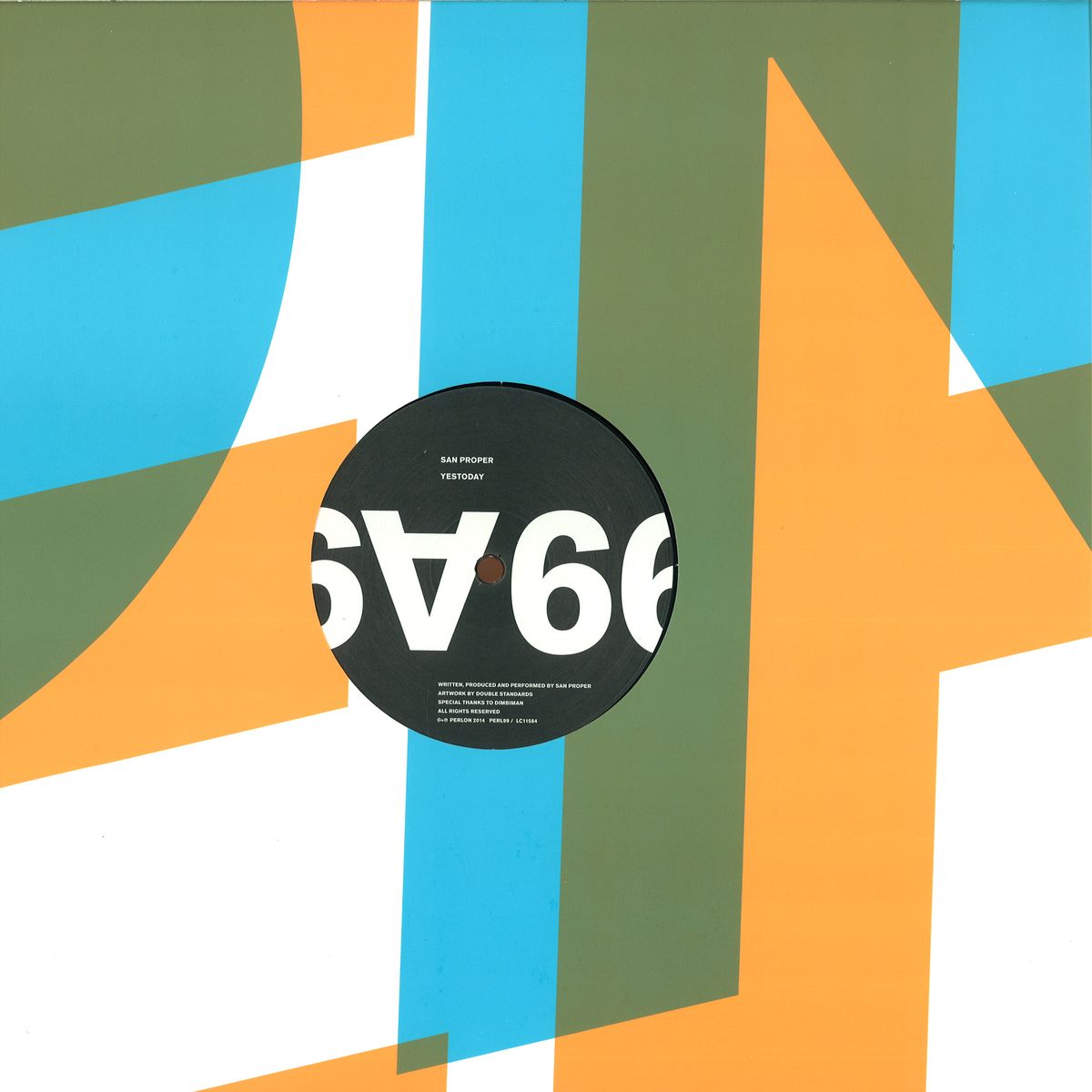 San Proper — Yestoday vinyl cover