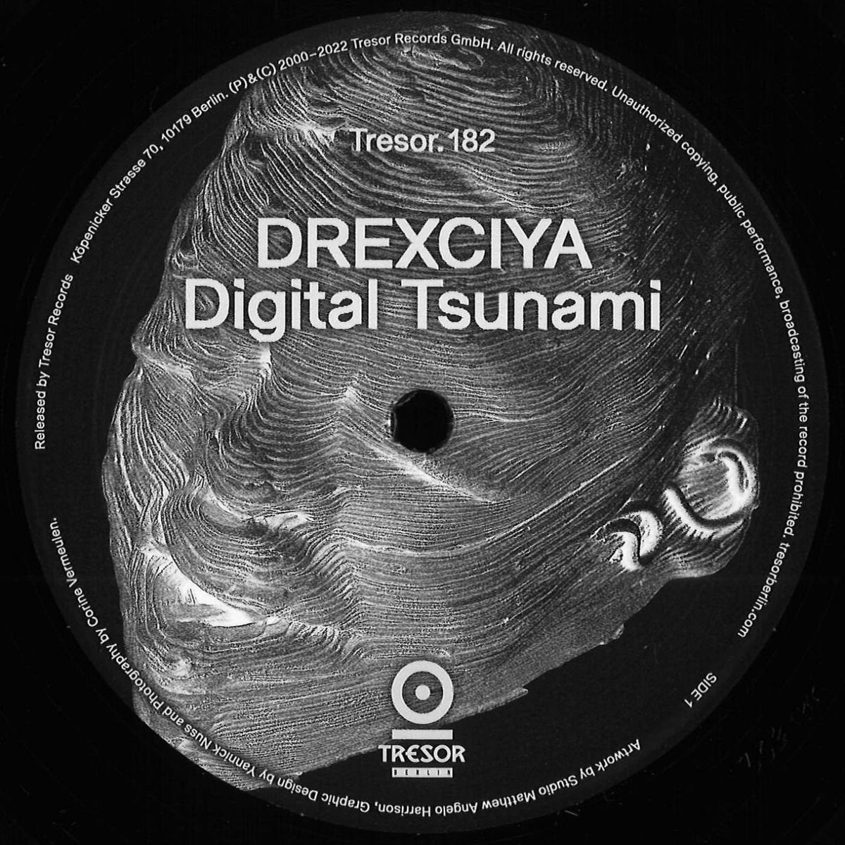 Drexciya — Digital Tsunami vinyl cover