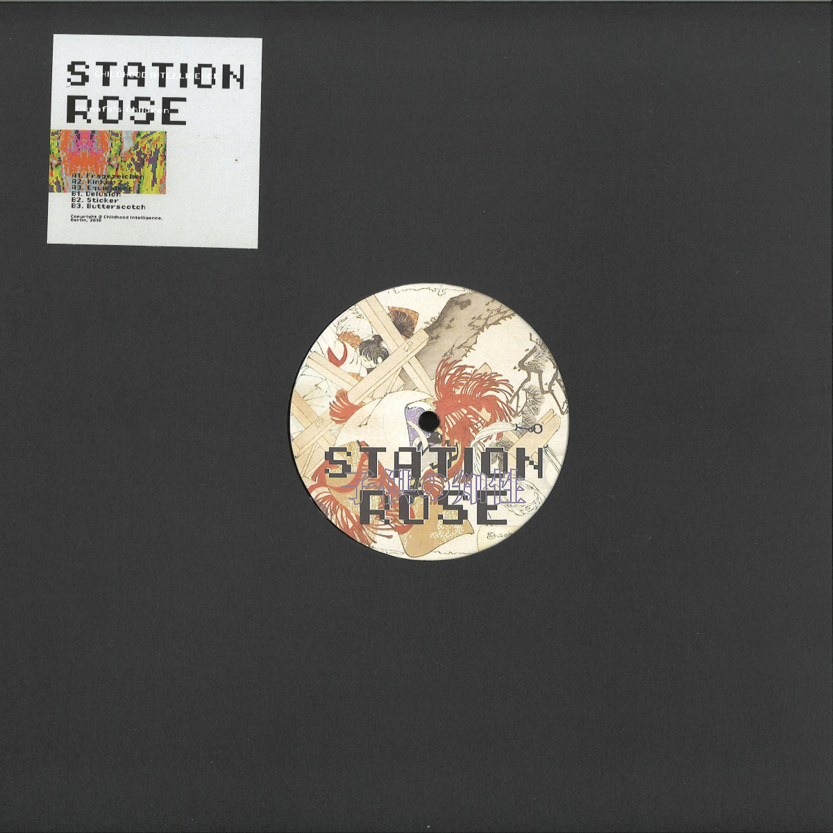 Station Rose — Gunafa’s Children vinyl cover