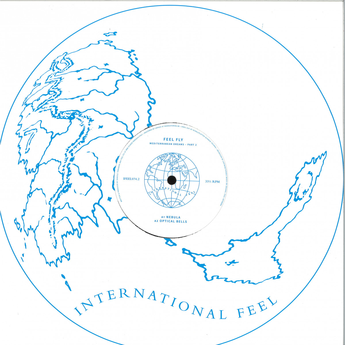 Feel Fly — Mediterranean Dreams Part 2 vinyl cover