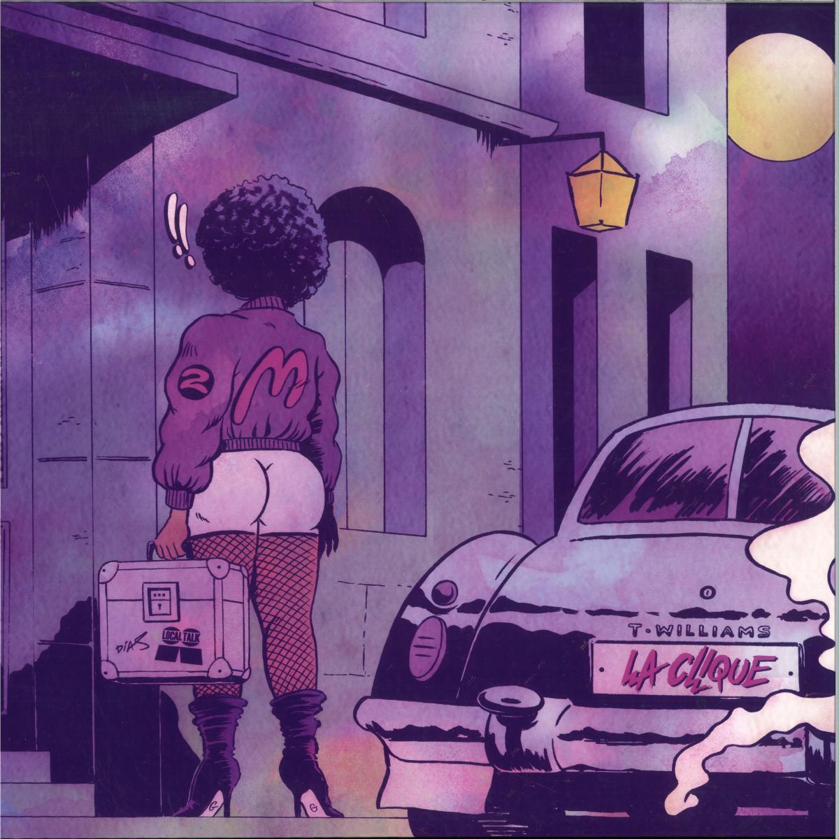 Tesfa Williams — LE CLIQUE EP vinyl cover