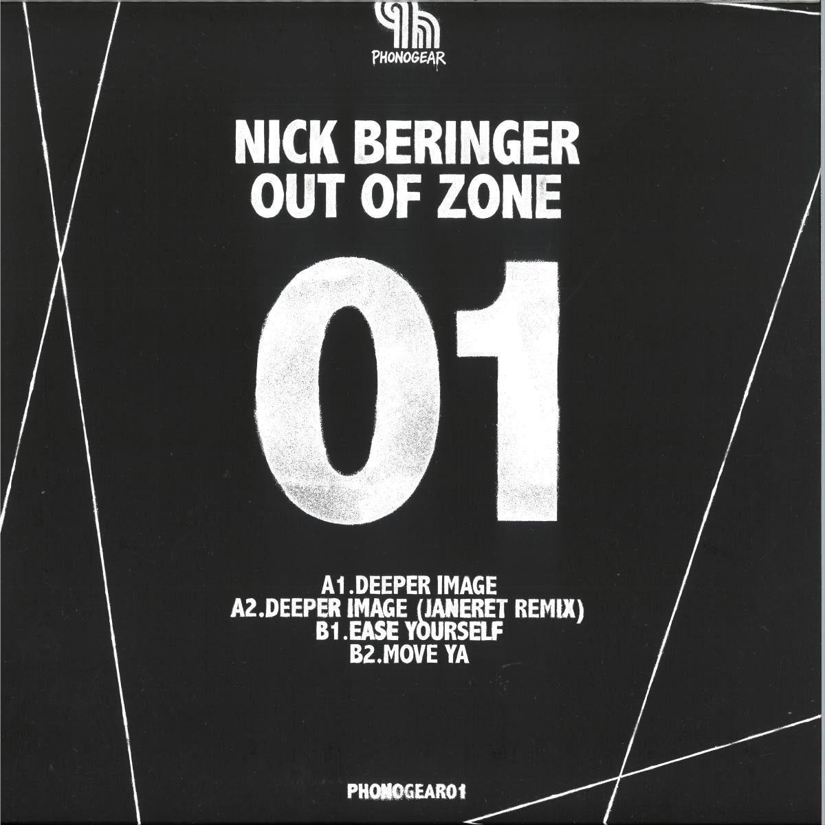 Nick Beringer — Out Of Zone (Janeret Remix) vinyl cover