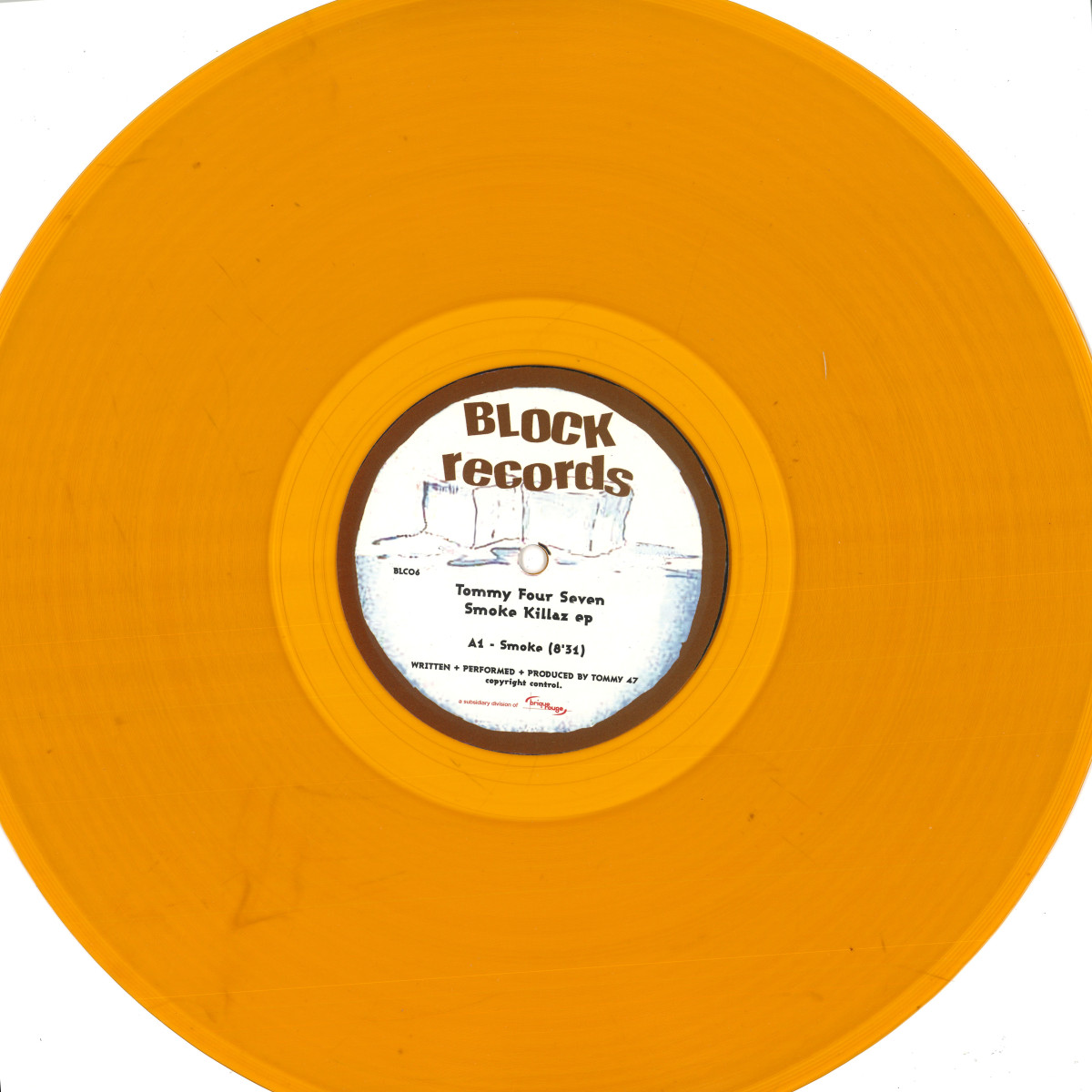 Tommy Four Seven — Smoke Killaz EP vinyl cover