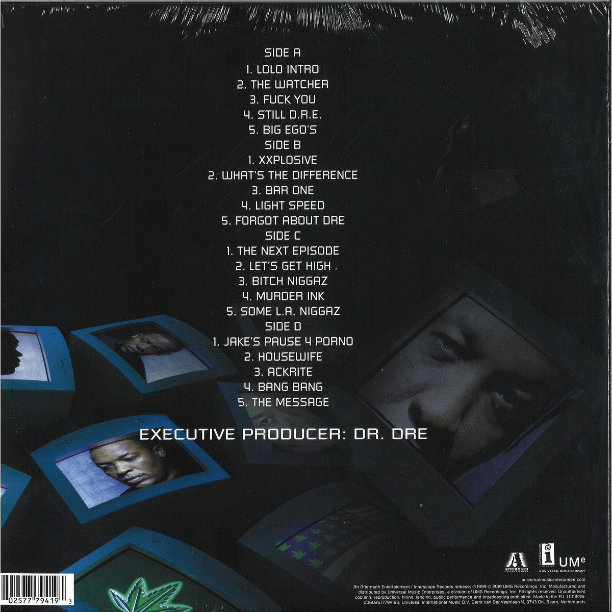 dr dre chronic album debut