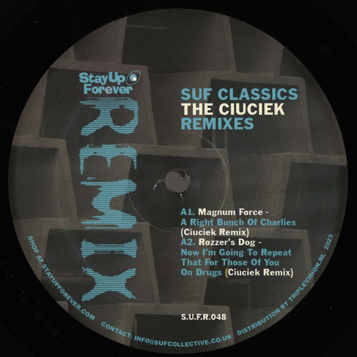Various — Ciuciek - The SUF Remixes vinyl cover
