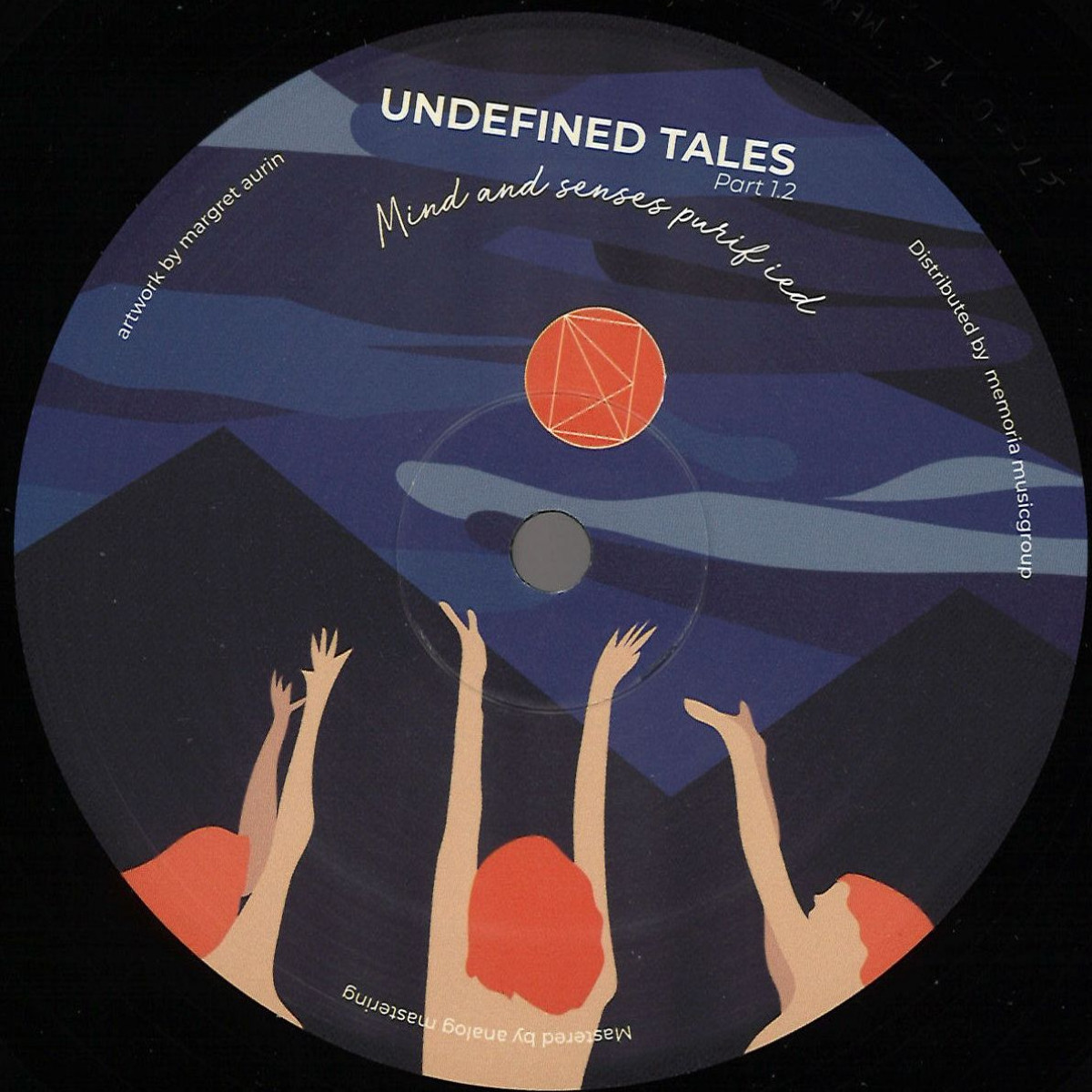 Alex Picone, Charonne, Cobert — Undefined Tales 1.2 - Mind & senses purified vinyl cover