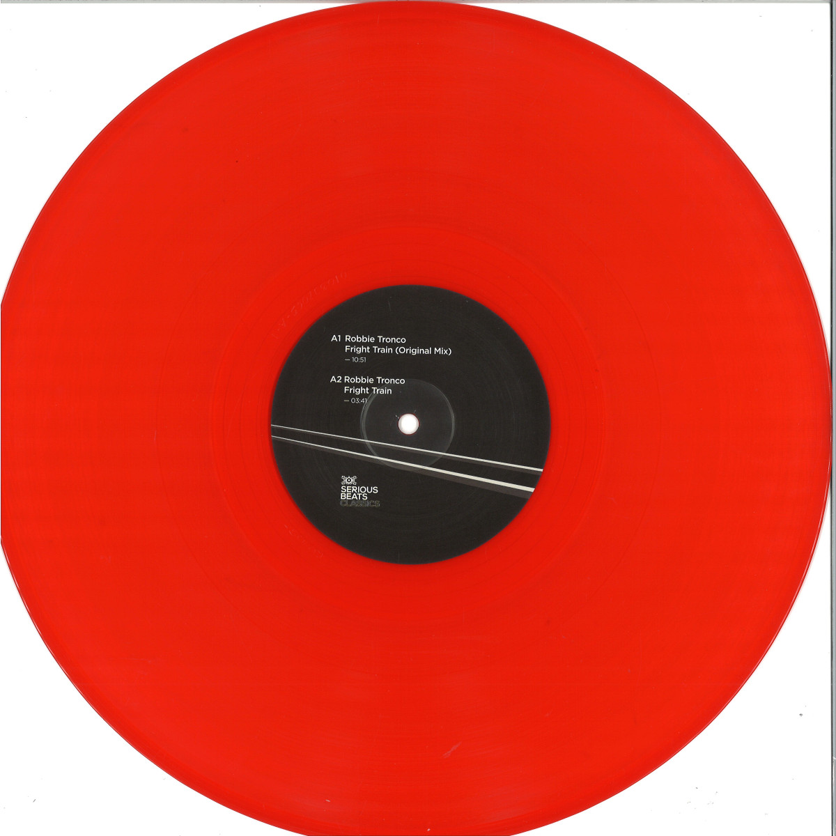 Robbie Tronco — Fright Train vinyl cover