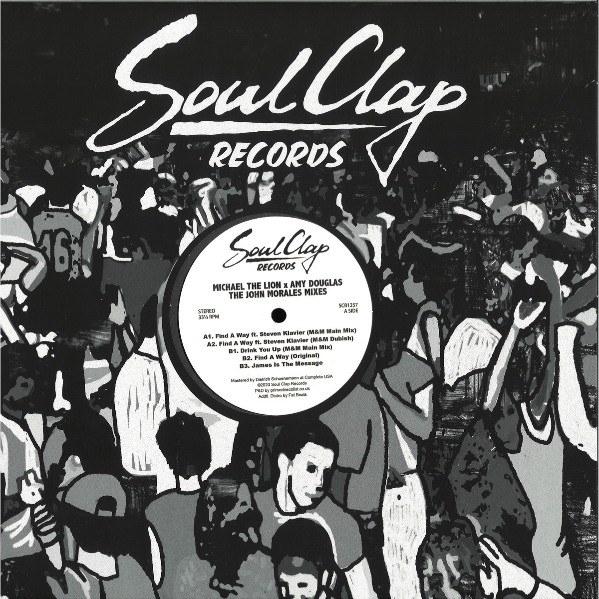 Michael The Lion X Amy Douglas — John Morales Mixes vinyl cover