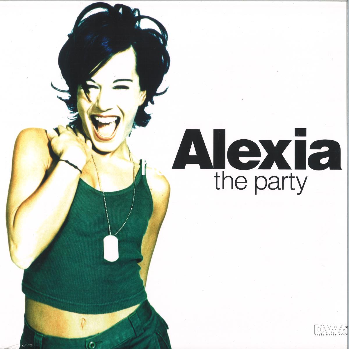 Alexia — THE PARTY vinyl cover
