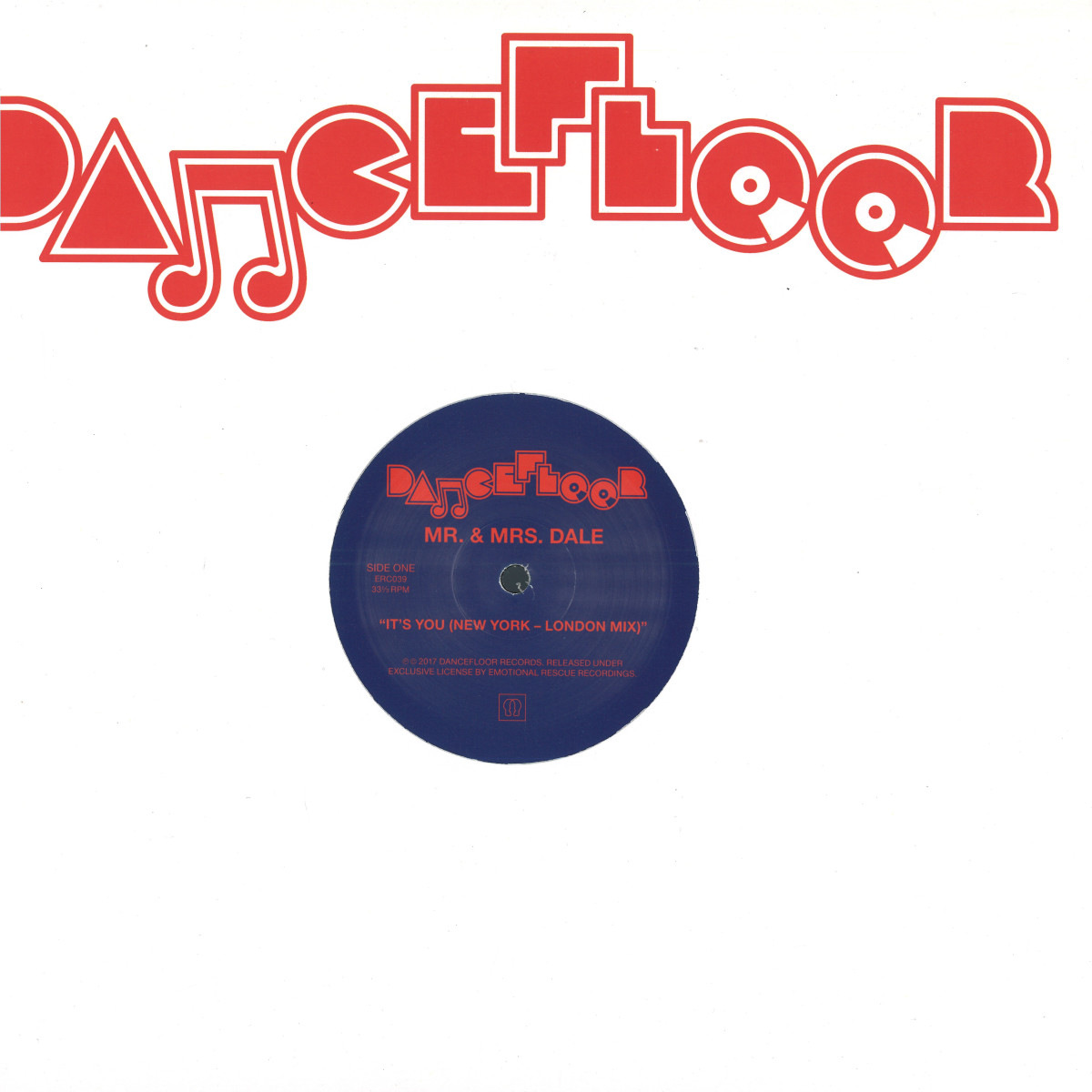 Mr, Mrs Dale — It’s You vinyl cover