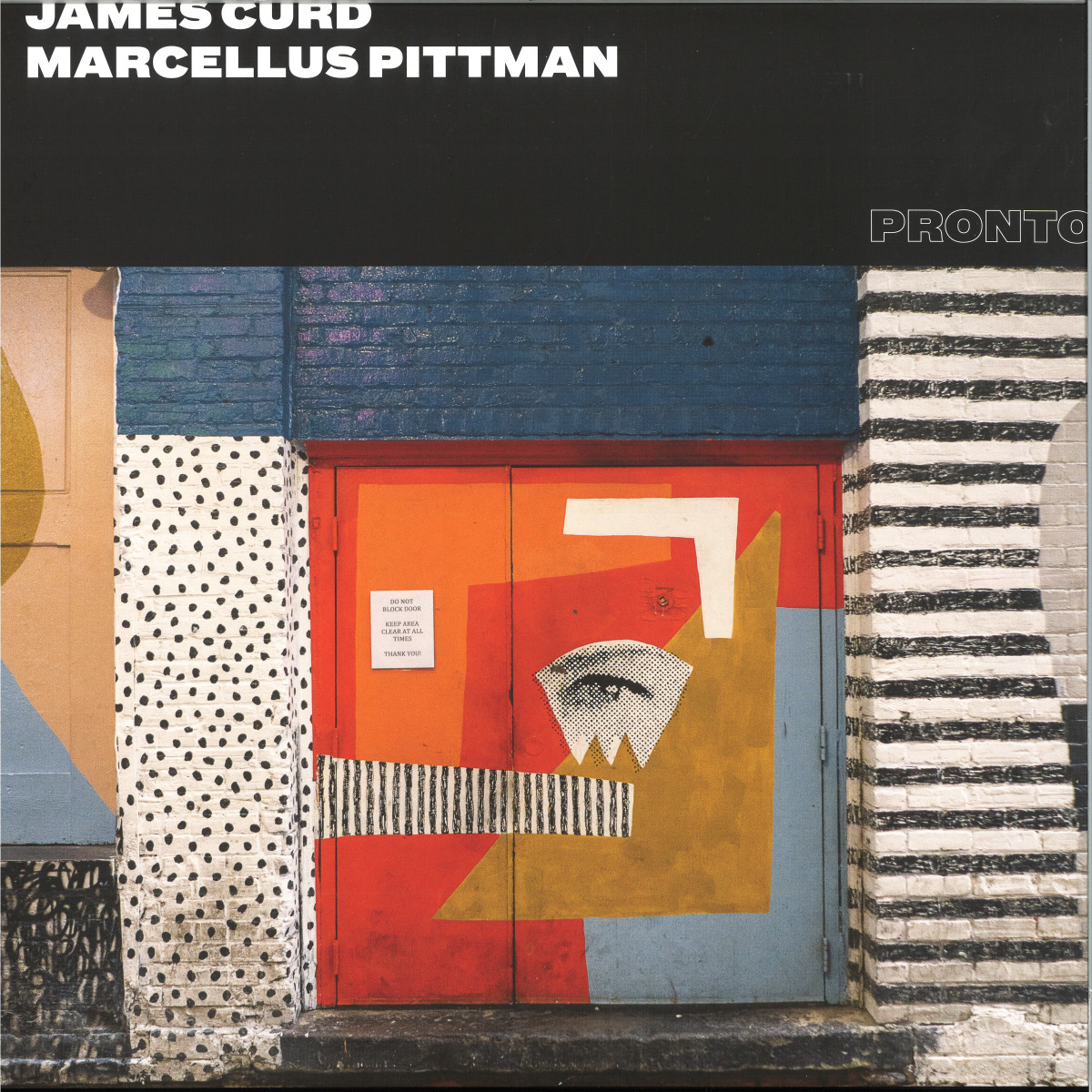 James Curd, Marcellus Pittman — Shafty Riptide / Corners vinyl cover