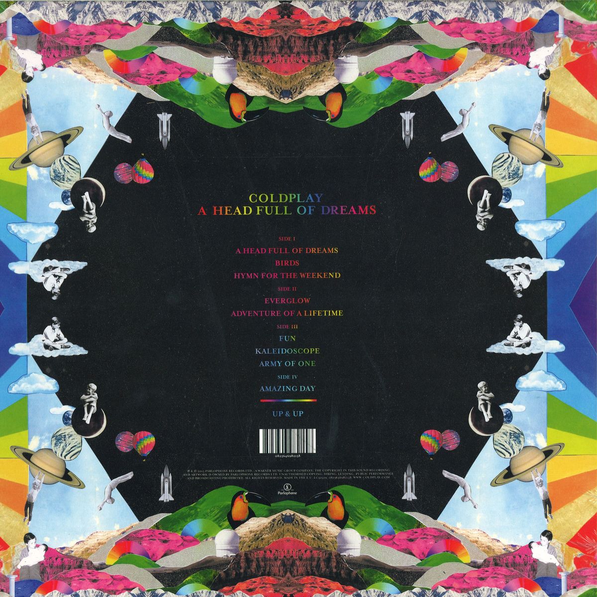 Coldplay - Head Full Of Dreams LP 2x12" / 0825646982158 Vinyl