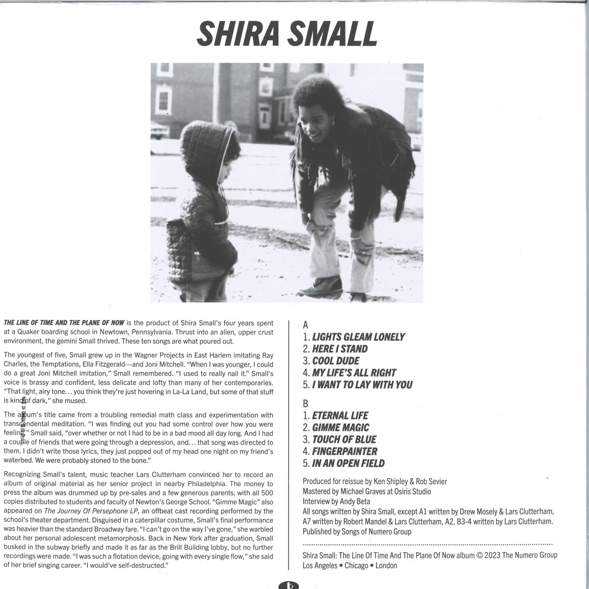 Shira Small – The Line Of Time And The Plane Of Now – Vinyl (LP, Reissue,  Remastered), 2023 [r27501810] | Discogs