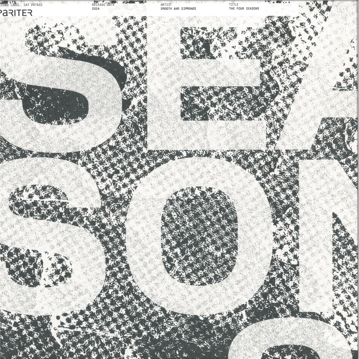 Smooth, Simmonds — The Four Seasons vinyl cover