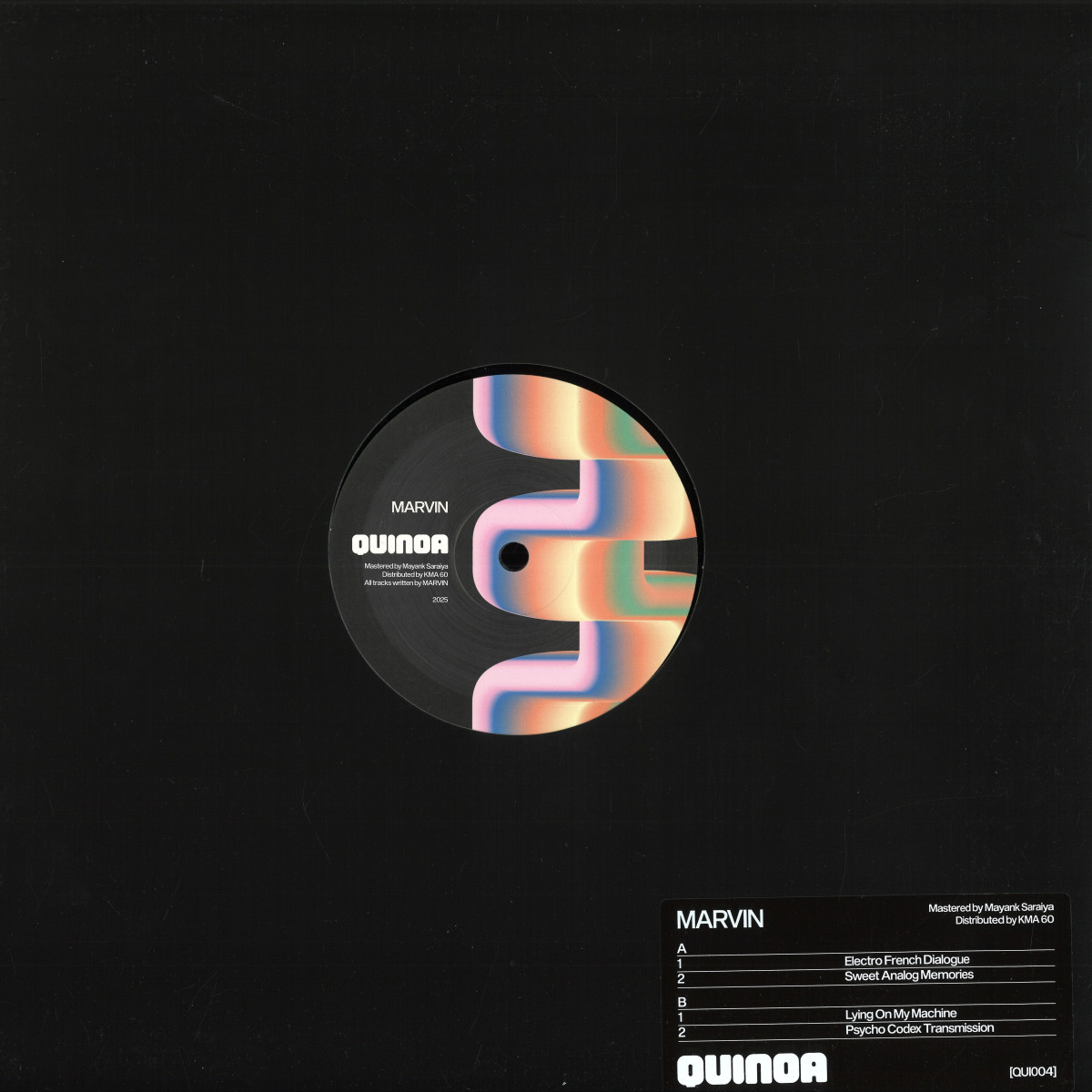 Marvin — Sweet Analog Memories EP vinyl cover