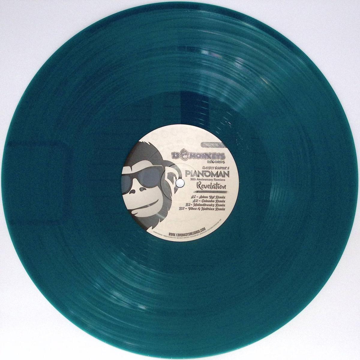 Pianoman — Revelation 30th Anniversary - Remixes vinyl cover