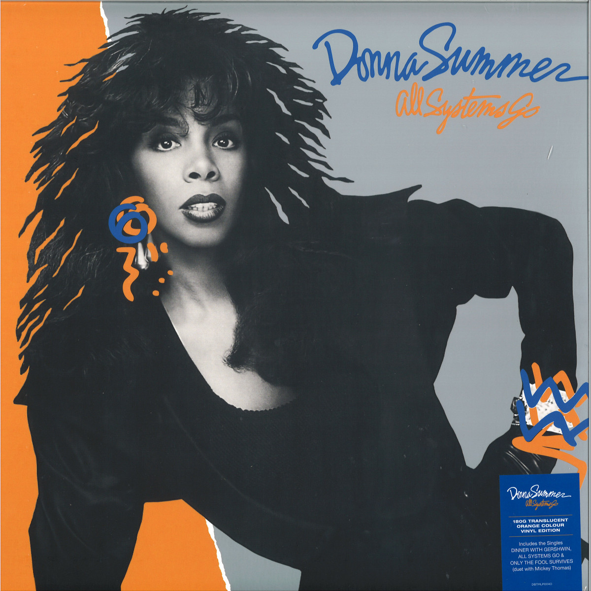 Donna Summer - All Systems Go / Driven By The Music DBTMLP004O- Vinyl