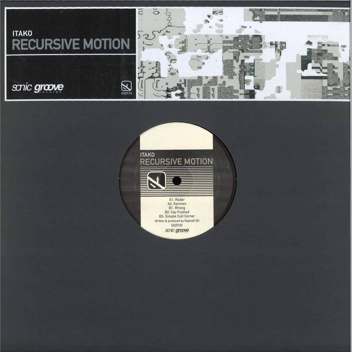 Itako — Recursive Motion vinyl cover