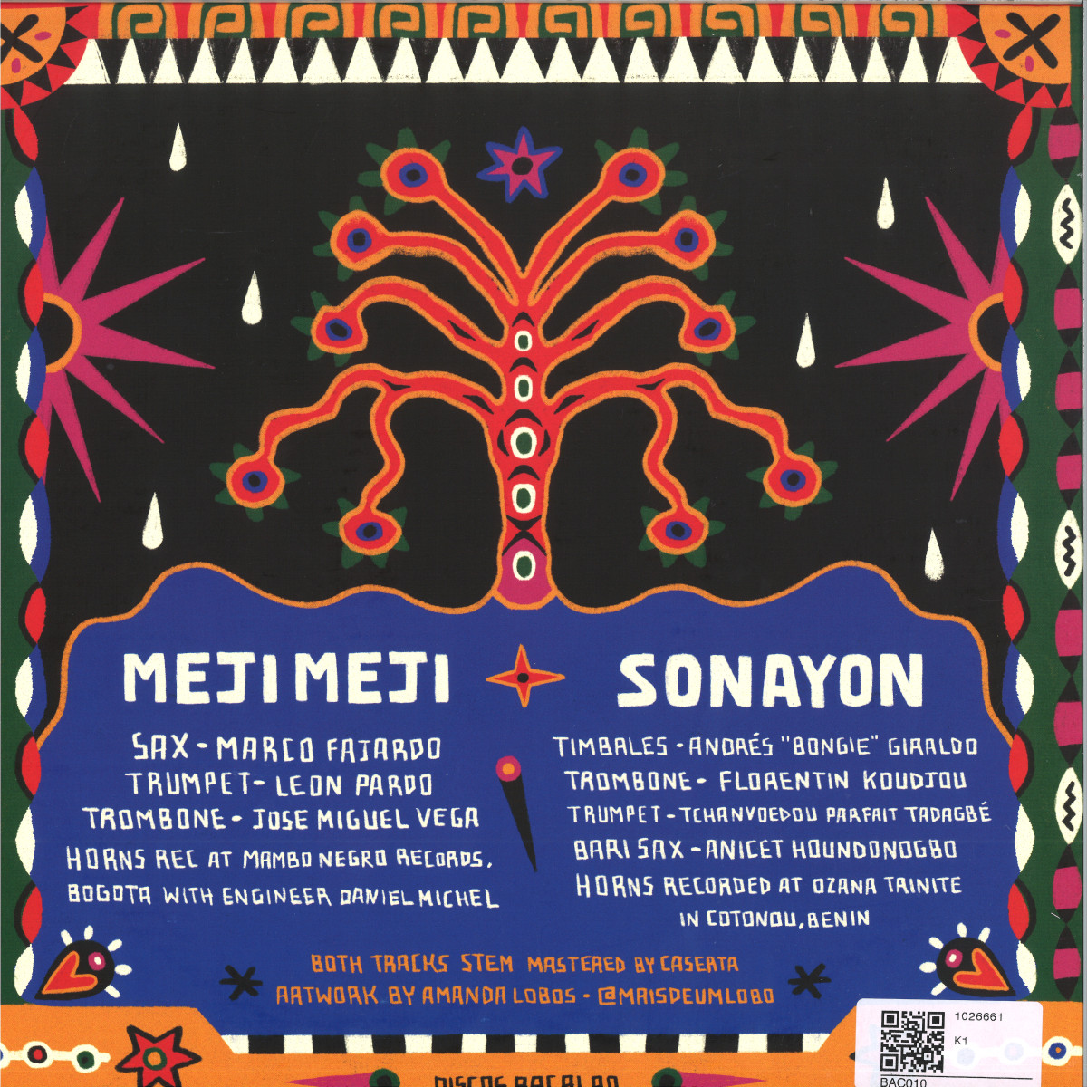 Bosq & Kaleta - Meji Meji / Sonayon / Bacalao BAC010 - Vinyl