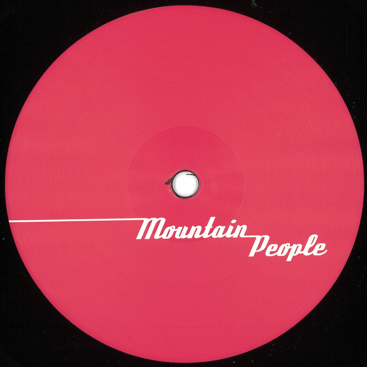 The Mountain People — Memorandum vinyl cover