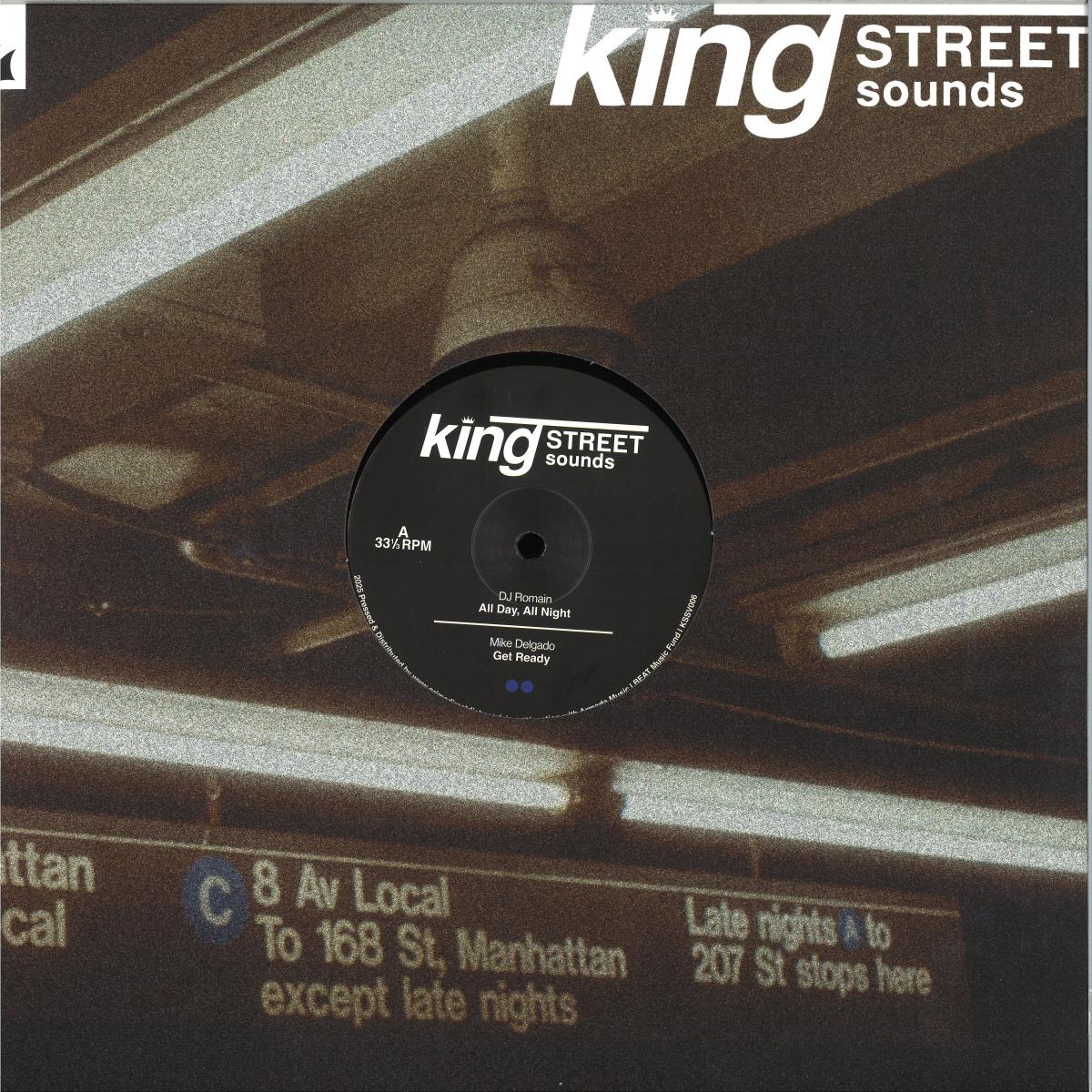 Various — King Street Sounds Sampler Vol. 4 vinyl cover