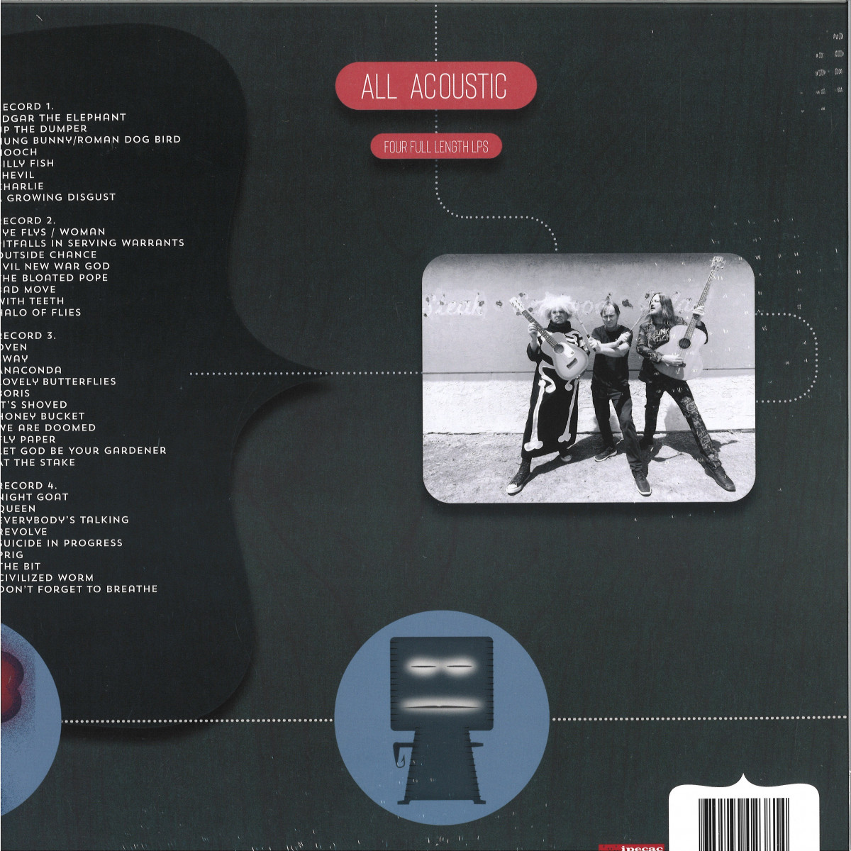 Melvins - Five Legged Dog LP 4x12