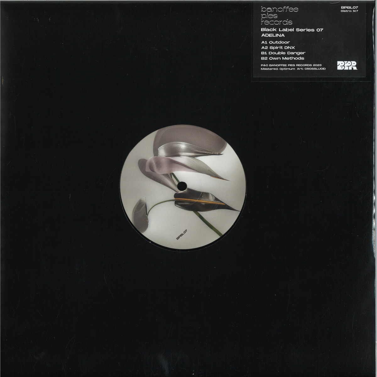 Adelina — Black Label Series 07 vinyl cover