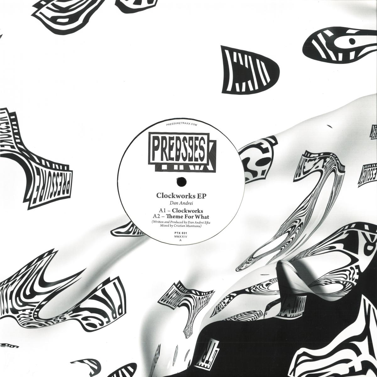 Dan Andrei — Clockworks EP vinyl cover