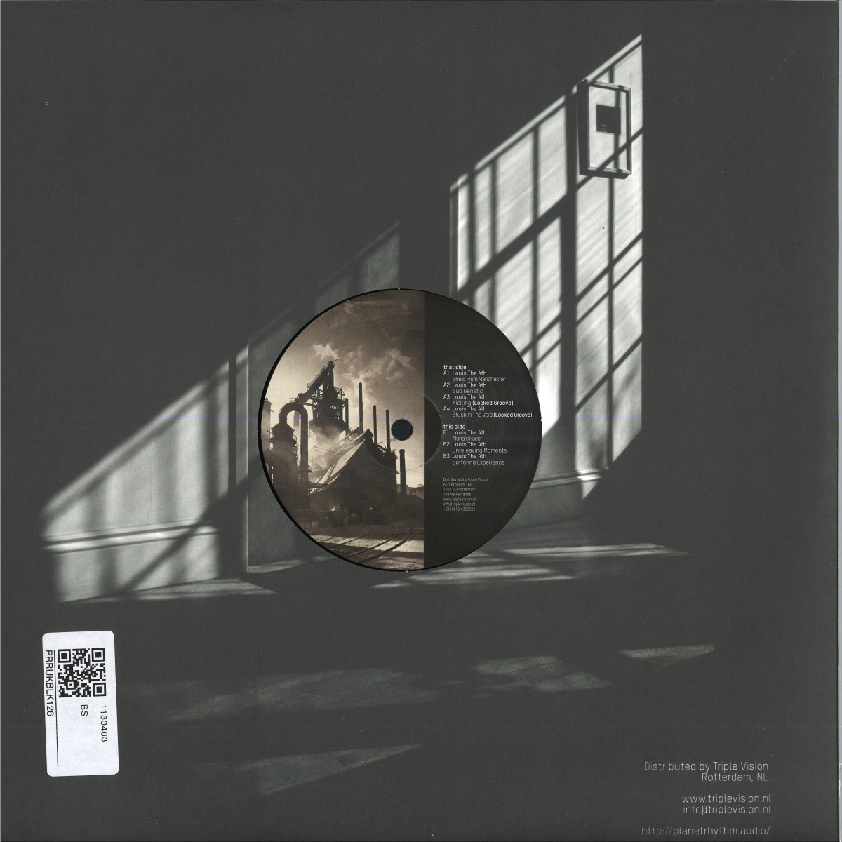 Louis The 4th Shes From Manchester Ep Planet Rhythm Prrukblk126 Vinyl