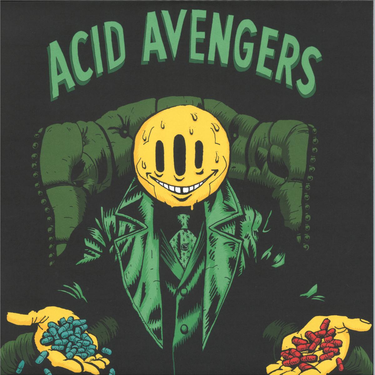 Bloody Mary, Human Rebellion, HR101 — Acid Avengers 034 vinyl cover