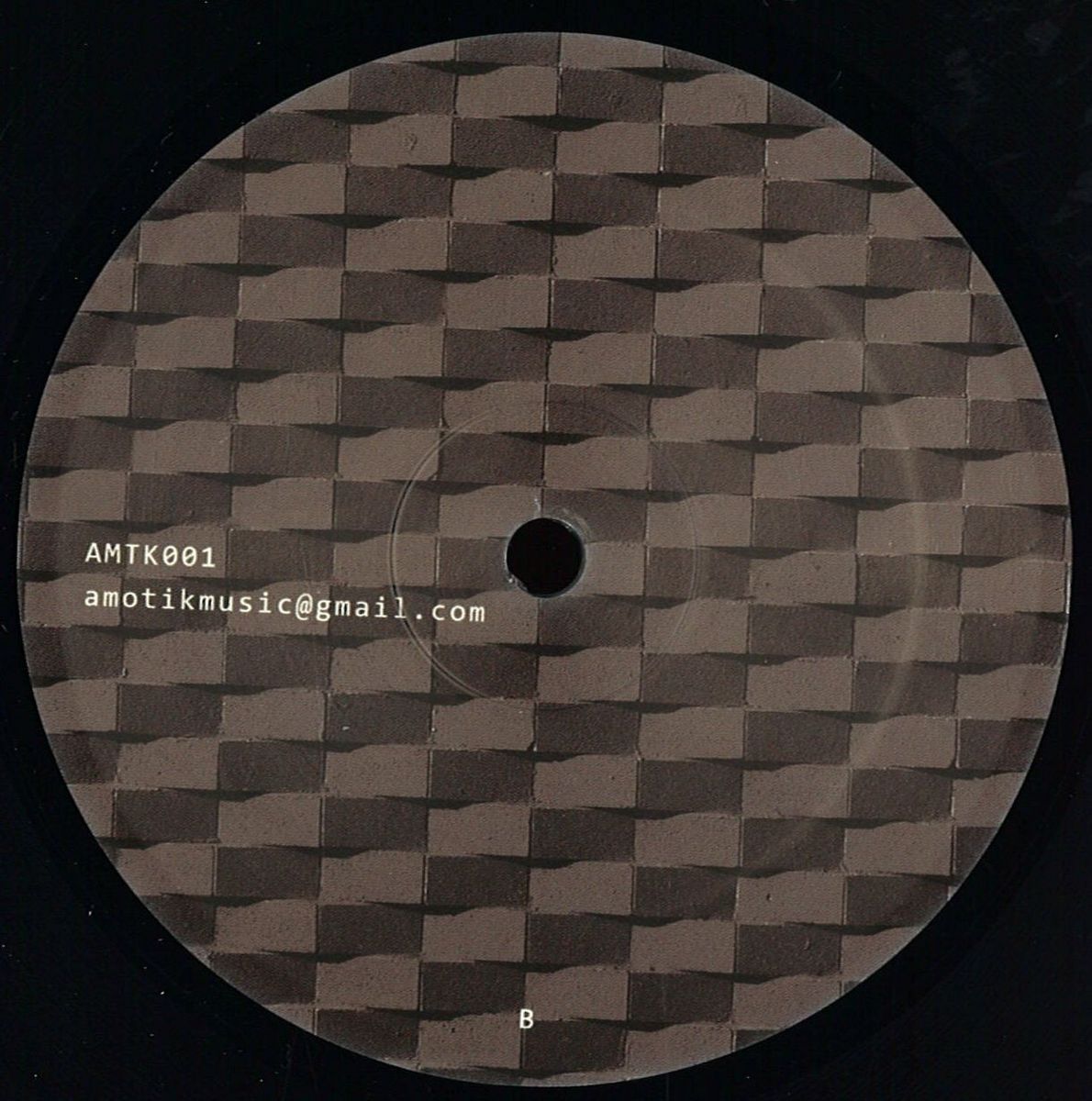 Amotik — Amotik 001 vinyl cover