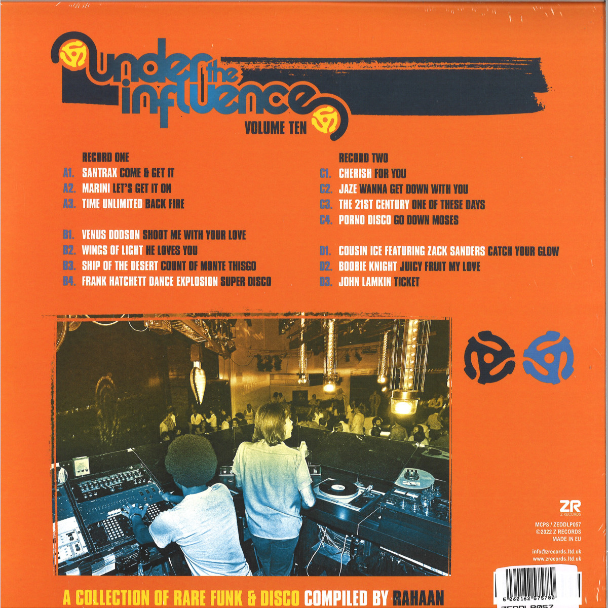Various - UNDER THE INFLUENCE 10 LP 2x12