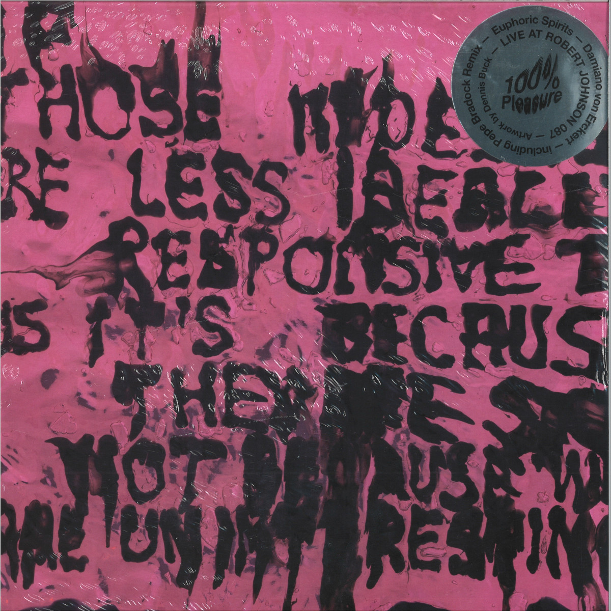 Damiano Von Erckert — Euphoric Spirits LP 2x12" vinyl cover