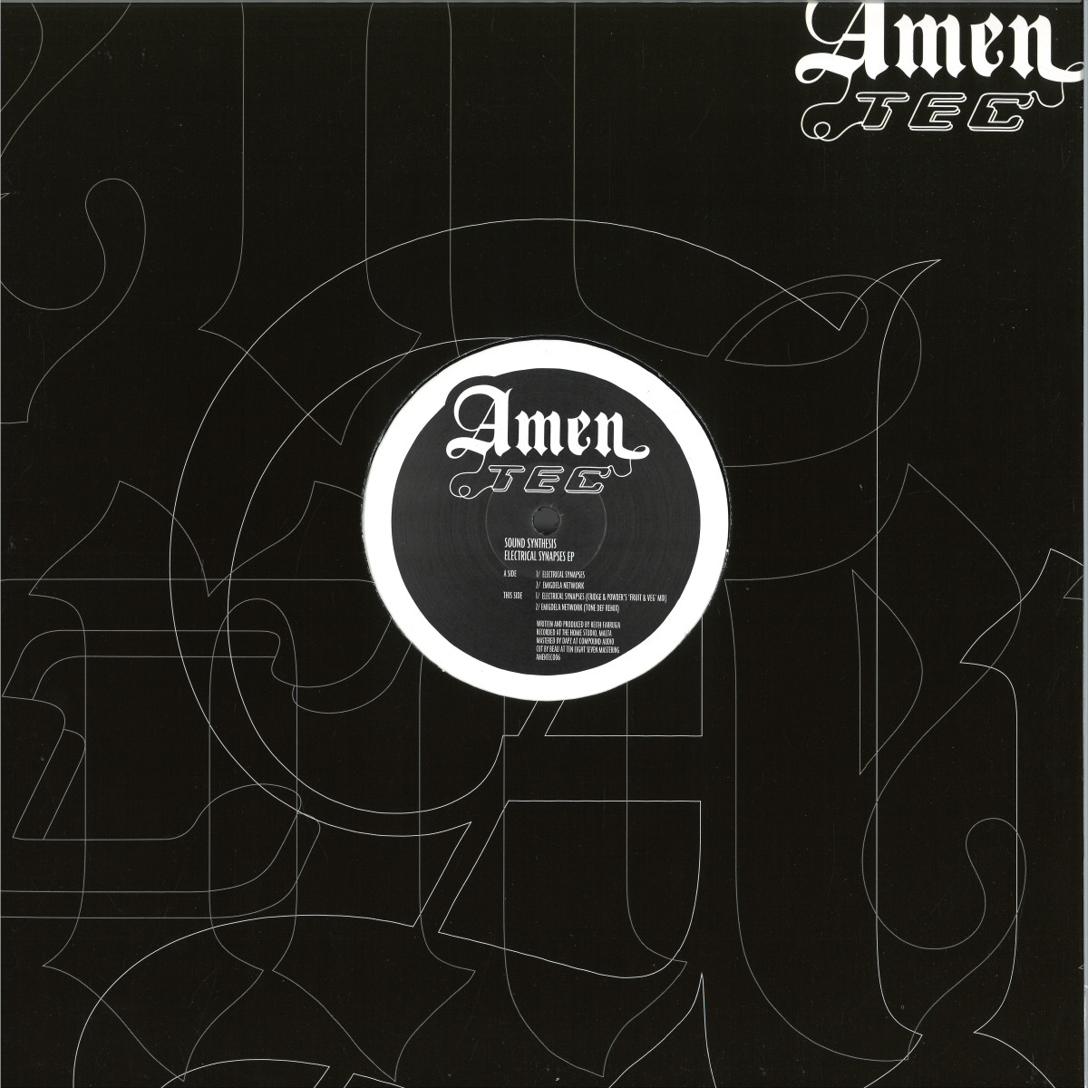 Sound Synthesis — Electrical Synapsis EP vinyl cover