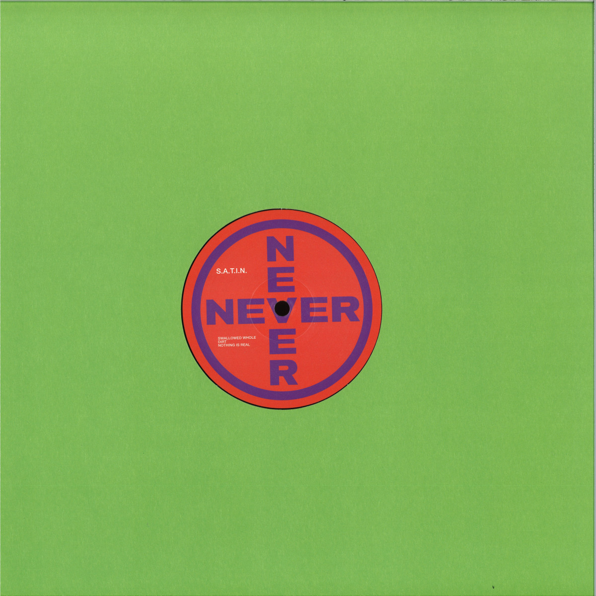 S.a.t.i.n., Urin — Mere desire is not enough vinyl cover