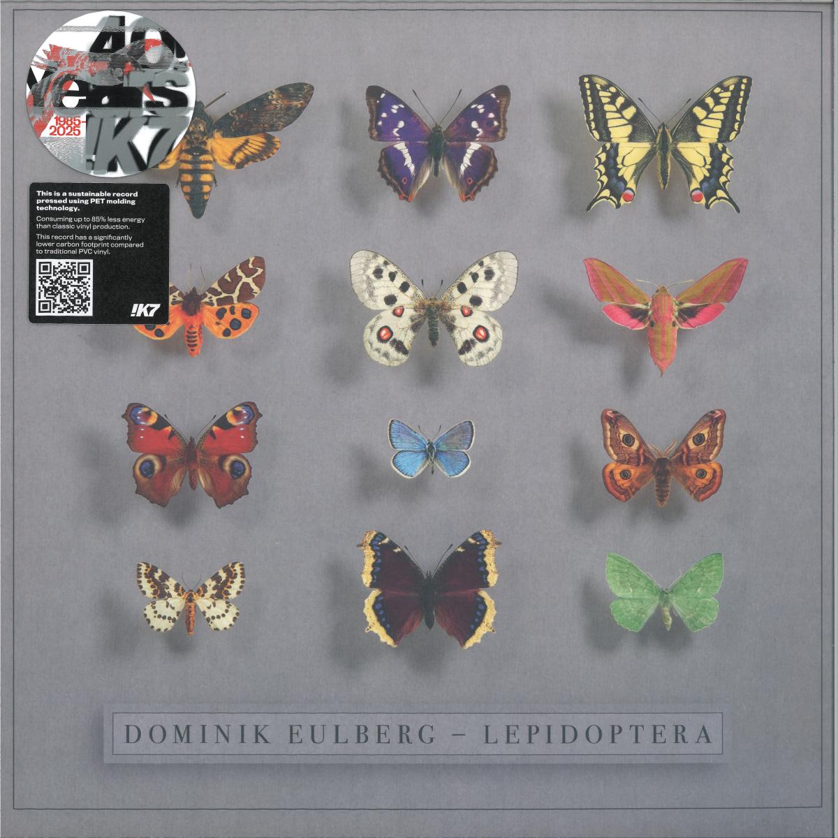 Dominik Eulberg — LEPIDOPTERA LP 2x12" vinyl cover