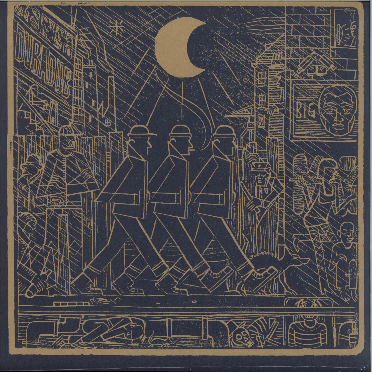 Stand High Patrol — Midnight Walkers LP vinyl cover