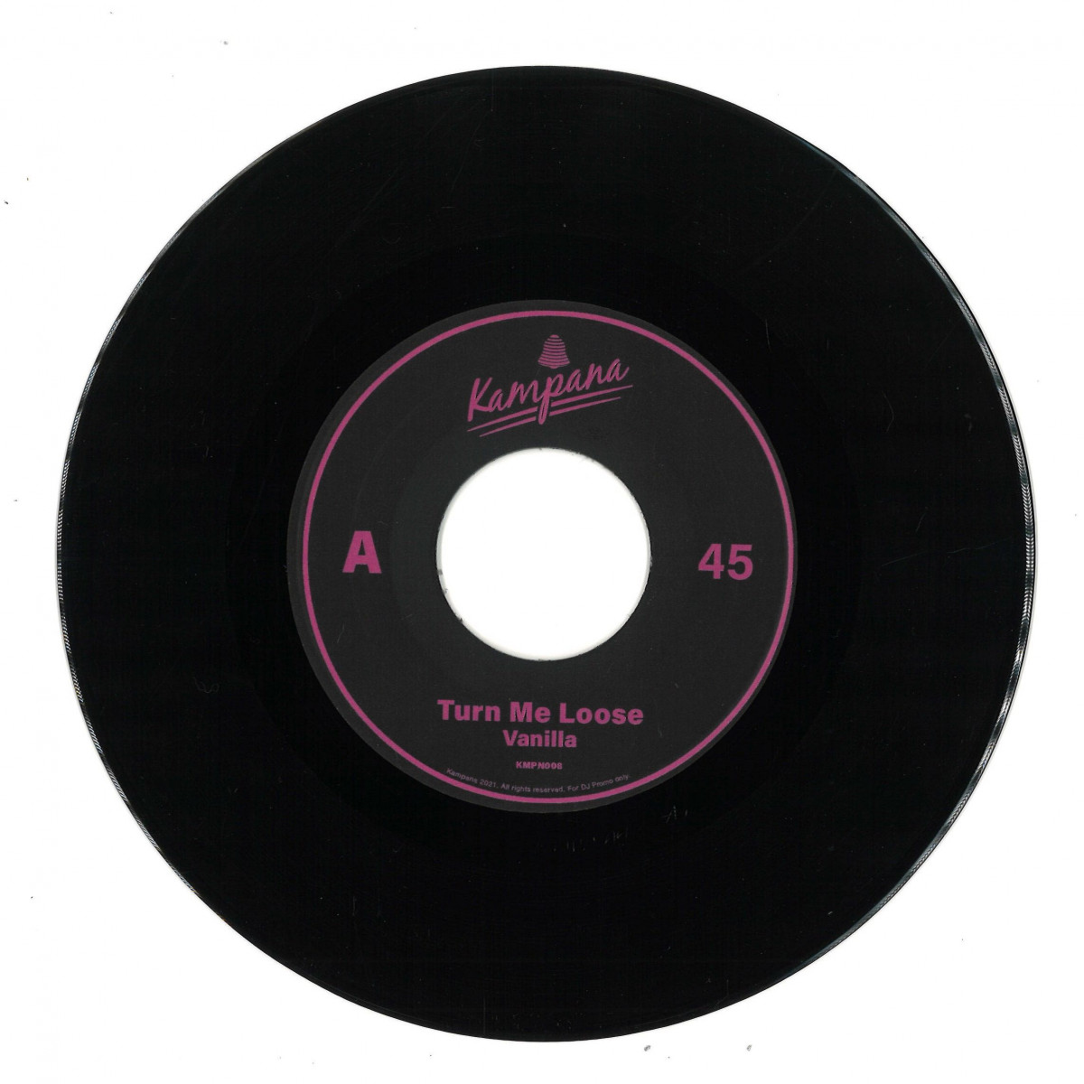 Vanilla — Turn Me Loose vinyl cover