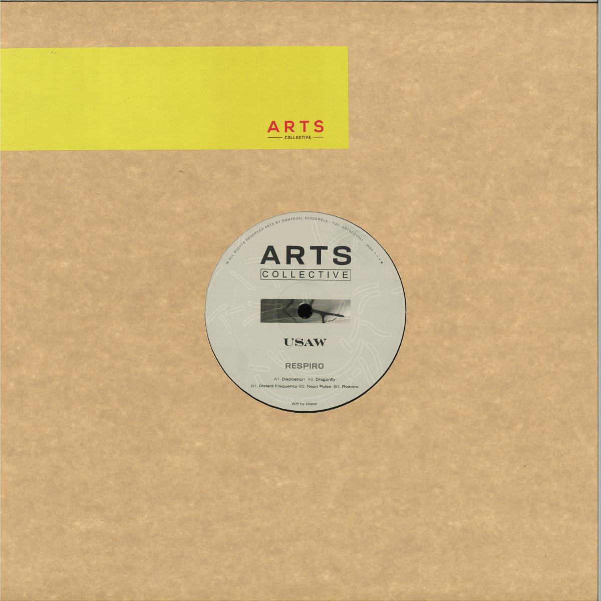 Usaw — Respiro EP vinyl cover