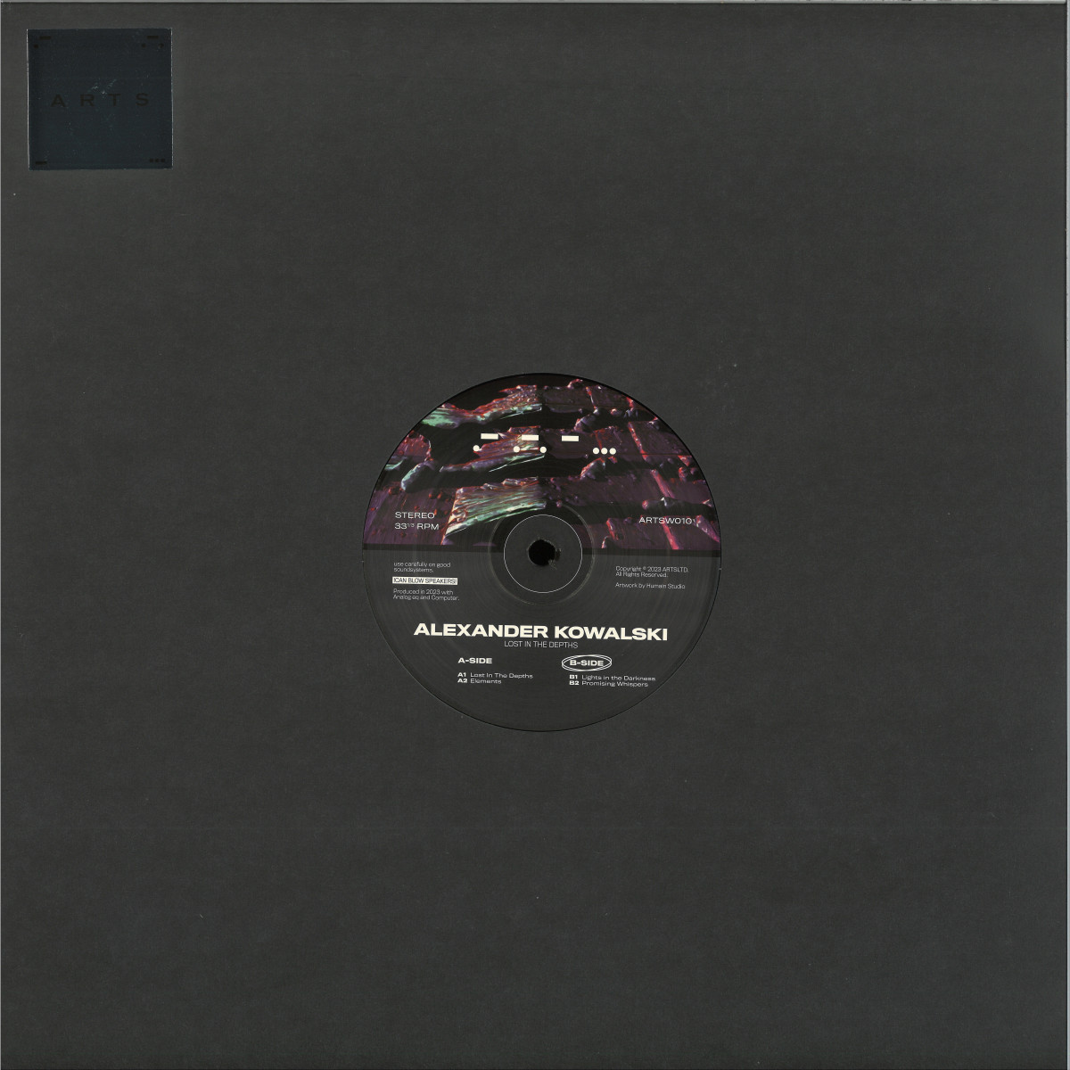 Alexander Kowalski — Lost in Depths vinyl cover